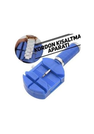 Saat Kordonu Kısaltma Sehpası Vidalı Mengene Model Sarı Veya Mavi