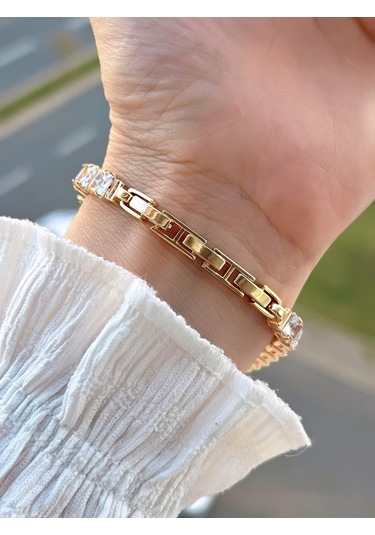 Coliseum Çelik Ve Taşlı Kordon Vintage Seri Küçük Kasa Özel Tasarım Kadın Kol Saati Sp.8933.m1 Sarı