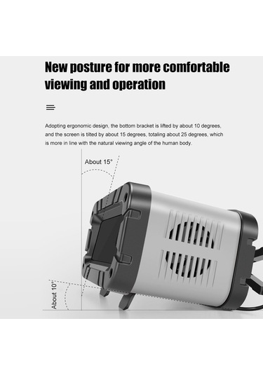 Tenfowee Akıllı 12v Motosiklet Ve Araç Şarj Cihazı - Otomatik Durdurma, Çoklu Koruma, Dijital Ekran, Sessiz Soğutma 111 Karakter