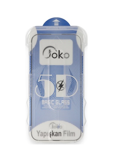 İphone Uyumlu 15 Pro Kolay Uygulama Aparatlı 5d Magic Box Cam Ekran Koruyucu