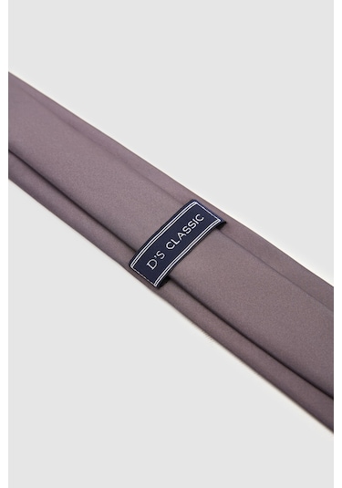D's Damat Ds Damat Gri Düz 5,5 Cm Kravat 0HF15ORTKRDUZ Gri