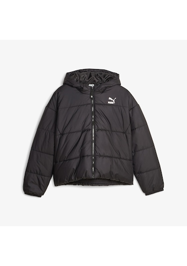 Puma Classics Padded Kadın Siyah Mont Düz 621692 Siyah