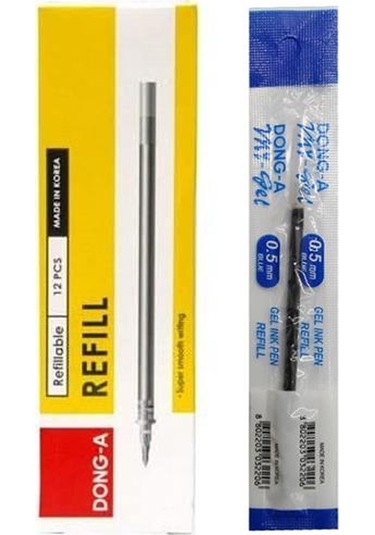 Dong A My Gel İğne Uçlu Kalem Refili 05 Mm Mavi