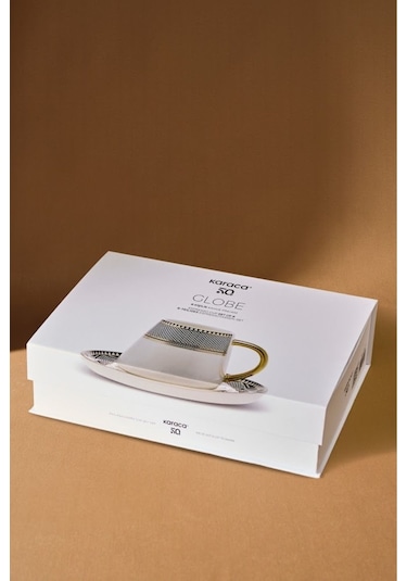 Karaca  Globe 6 Kişilik Kahve Fincanı Takımı 80 ml