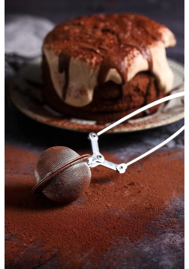 Paslanmaz Çelik Bitki Çayı Süzgeci 6,5 Cm Demlik Poşet Çay Filtre Aparatı Çok Renkli