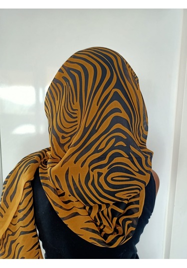 Kadın Tesettür Modakaşmir Şal Hardal