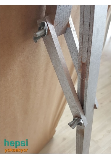 Matmazel Model Gümüş Renk Varaklı Ayaklı Boy Aynası Gümüş