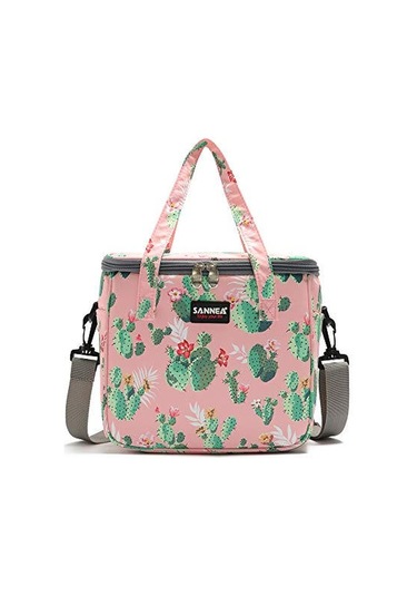 Youmex Yeniden Kullanılabilir Isı Saklama Yemek Çantası, Poliester + Pe Köpük Dolgulu, Çalışma/seyahat/manzaralı Aktivitelere Uygun, Çiçek/bitki Desenleri Seçenekleriyle Çok Renkli