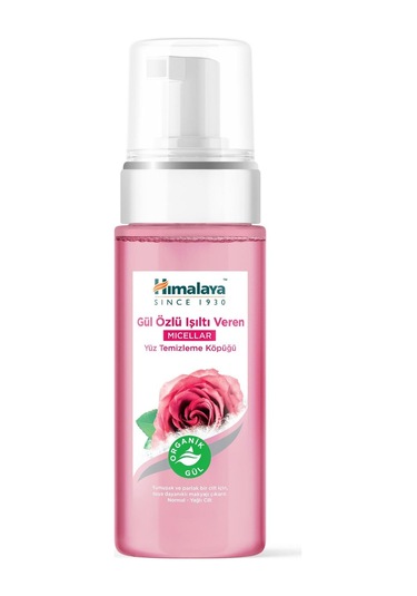 Himalaya Micellar Gül Özlü Işıltı Veren Yüz Temizleme Köpüğü 150 ML
