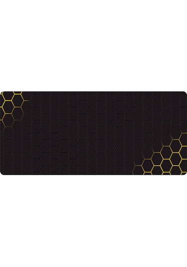 Cbtx 300x700x3mm Petek Desenli Büyük Mouse Pad Kaymaz Kauçuk Masaüstü Mat - Stil 20