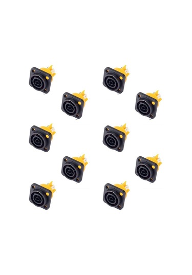 Losen Ld4043-f Powercon Wp Soket Konnektör 10 Lu Paket