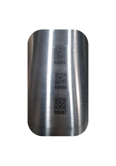 Şeffaf Baskılı Etiket Karekod Barkod Seri Numaralı Envanter