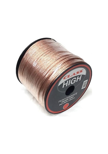 Class 2X1.50Mm Hoparlör Kablosu 5Metre Şeffaf