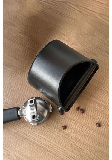 580 Ml Plastik Kahve Atık Çekmecesi Posa Tablası Knock Box Cin987 Siyah