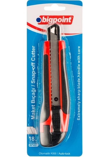 Bigpoint Bp451 Maket Bıçağı Geniş Soft 2 Yedekli