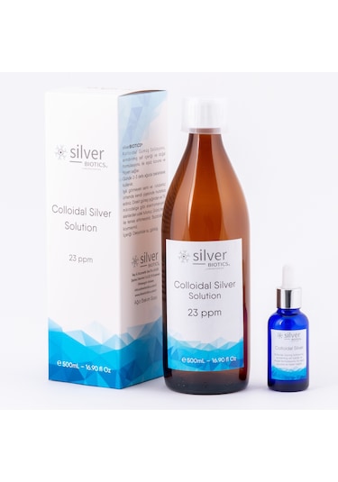 Gümüş Suyu 23 Ppm 1500Ml Cam Şişe Hydrasense Kolloidal