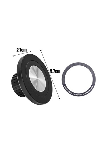 Magsafe Araç Tutucu Aksesuarları İçin Evrensel Manyetik Araç Telefonu Tutucu 1 Set Diğer