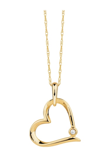 Pırlanta Kalp Kolye N11.2203