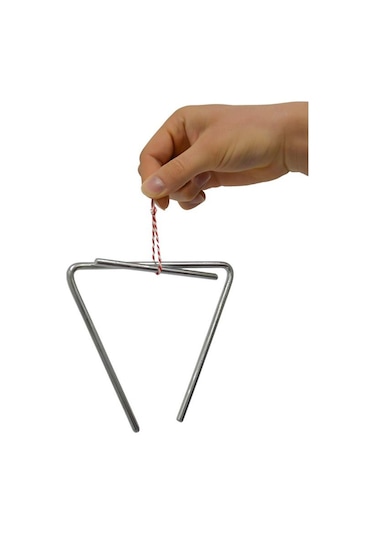 Temel Örf Aletleri Triangle Çelik Üçgen Zil 13 Cm