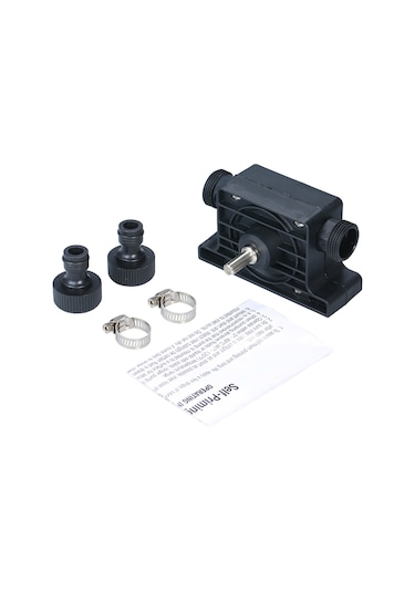 Xindoker Matkap İle Çalışan Pratik Yağ Ve Su Pompası - 2 Hortum Bağlantısı Ve Kelepçe Dahil