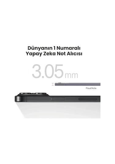 Plaud Note Aı Ses Kaydedici Siyah - Nb-100
