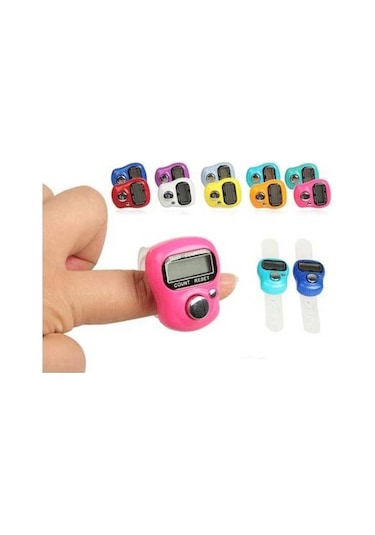 Yüzük Zikir Matik 10 Adet Renkli