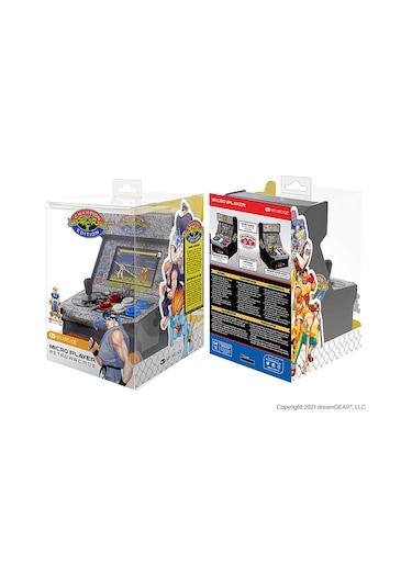 Myarcade Street Fighter II Champ Retro Konsol Gri