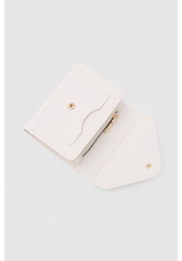 Shule Bags Mysa Medium Zarf Cüzdan Krem