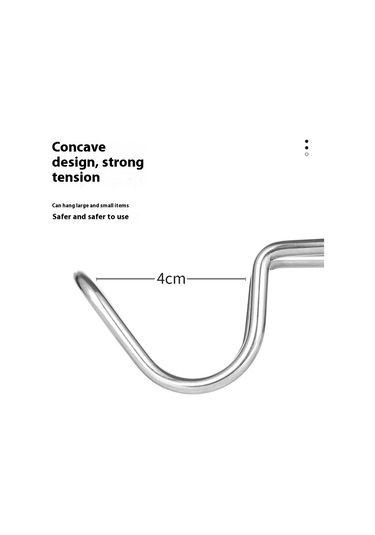 Skycity Stainless Steel Çok Amaçlı Kanca - Kamp Feneri, Giysi Ve Kurutma Ağı İçin Uygun - 1.6-3cm Çadır Direği Çapına Uygun Çok Renkli