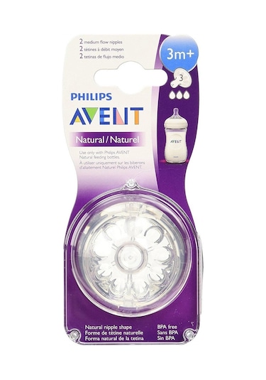 Philips Avent +3 Ay Natural Biberon Emziği 2'li