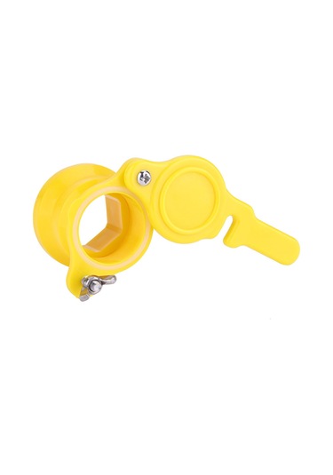 Folinda Plastik Bal Akış Kapağı - Paslanmaz Çelik Vida İle Sağlam Kapama, Balı Küçük Kaplara Dönüştürmek İçin Uygun, 14x7 Cm