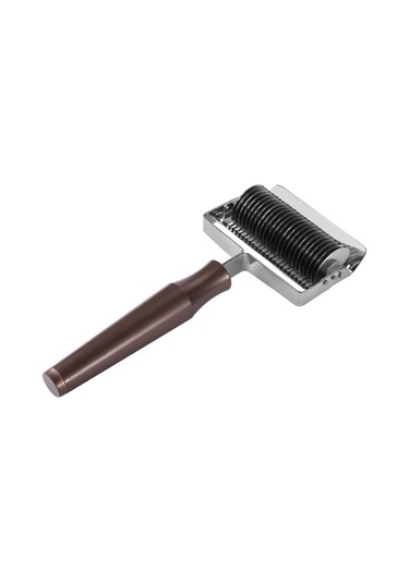 Cbtx 304 Paslanmaz Çelik İtici Çok Fonksiyonlu Erişte Kılıcı Kalınlaştırma Mutfak Erişte Kesici, Stil: Alüminyum Saplı 2.5mm