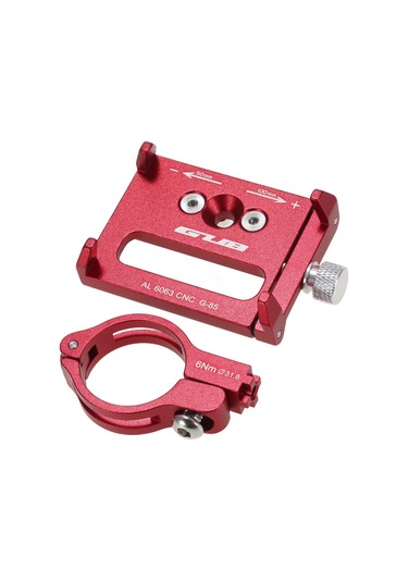 Gub-mountian Bisiklet Telefon Montajı Evrensel Ayarlanabilir,y4896r Kırmızı