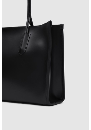 Paella Omuz Çantası Siyah Siyah