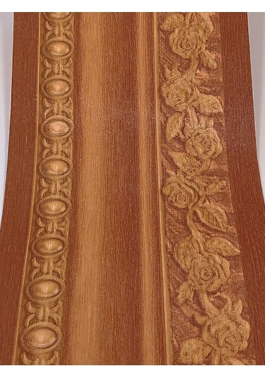 Domostroj Duvar Kağıdı İçin Kendinden Yapışkanlı Dekoratif Duvar Bordürü 226752787 Kahverengi