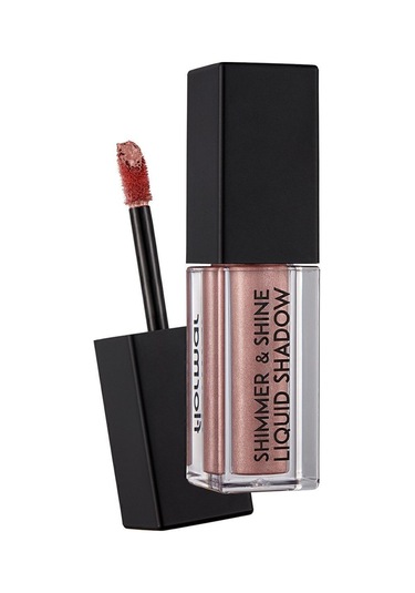 Flormar Shimmer & Shine Metalik Efektli Likit Göz Farı 005 Diamond Pink