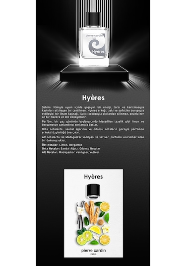 Pierre Cardin Hyeres Erkek Parfüm EDP 100 ML