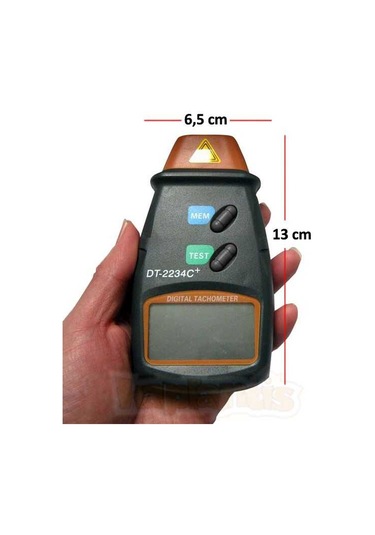 Aek-tech Dt2234-c Lazer Takometre Devir Ölçer N11.57