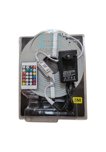 12v 5 Metre 6x12 Mm 120 Ledli Amimasyonlu Sese Duyarlı Rgb Pixel Neon Led Set Ir Kumanda Ve Bluetoot