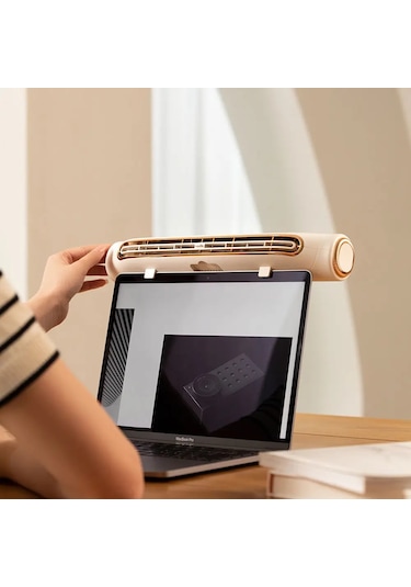 Bladeless Asılı Yatak Fanı 4 Hız Ayarlanabilir Taşınabilir Mini