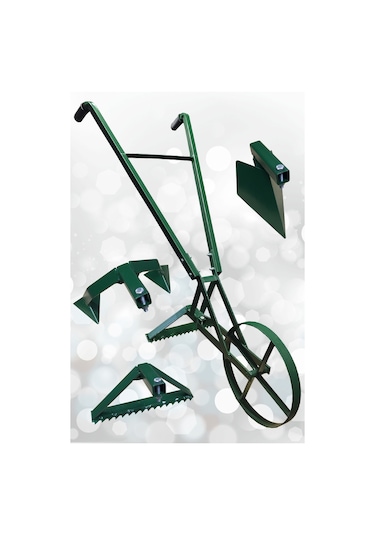 Üçlü Full Set El Çapa Makinesi Çapalama Ot Yolma Bahçe Çapamatik