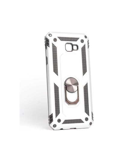 Samsung Uyumlu Galaxy J4 Plus Kılıf Zore Vega Kapak Gri