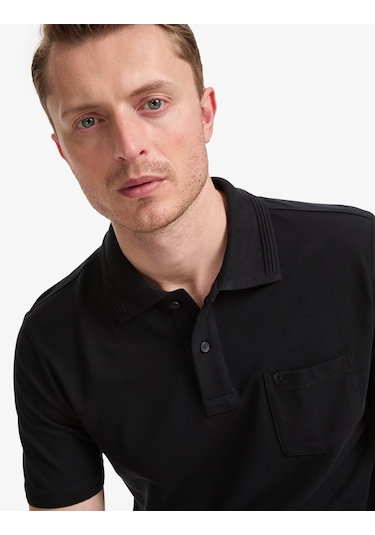 Pierre Cardin Erkek Siyah Tişört Basic 50321144-vr046