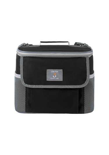 Best Çanta Pro+ 10 Litre Termos Piknik Çantası Yalıtımlı Termal Soğutucu Buzluk Çanta Siyah