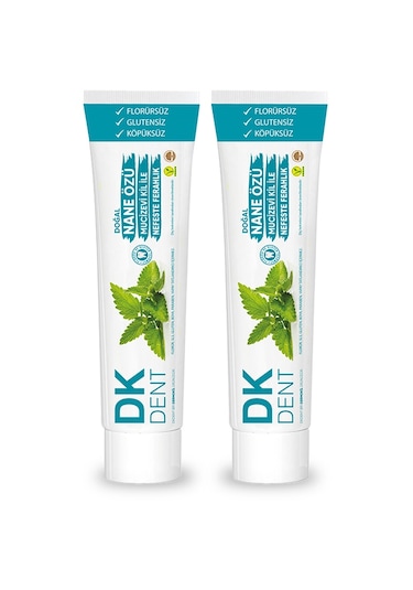 Dermokil Dk Dent Nane Özlü Diş Macunu 2 x 75 ML