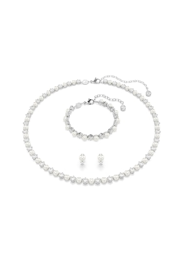 5742040 Swarovski Set Matrıx:set Whıte/rhs Metalik