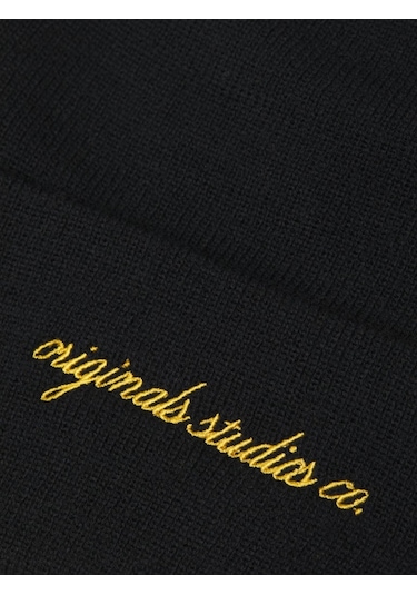 Jacurban Yazı İşlemeli Bere 12263465 Siyah