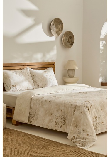 Kaşmir Home Slove Çift Kişilik Nevresim Takımı Gri Gri