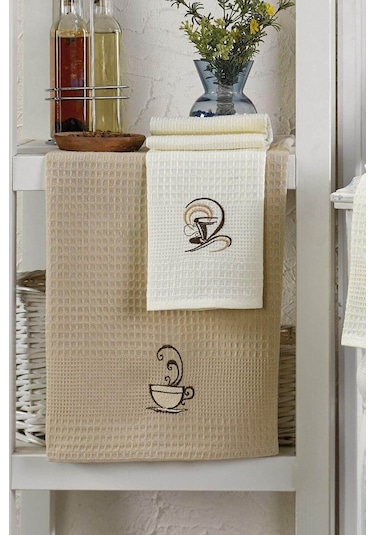 Coffee Mutfak Kurulama Bezi Seti 30 x 50 CM 6'lı