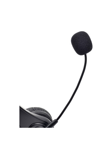 Yunboo E13 Usb 2.0 Kulaküstü Kulaklık Bilgisayar İçin Gürültü Engelleme Mikrofonlu Siyah Stereo Telefon Kulaklığı